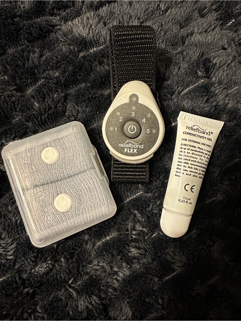 Relief Band Flex + Sea Band Nausea Relief Bundle